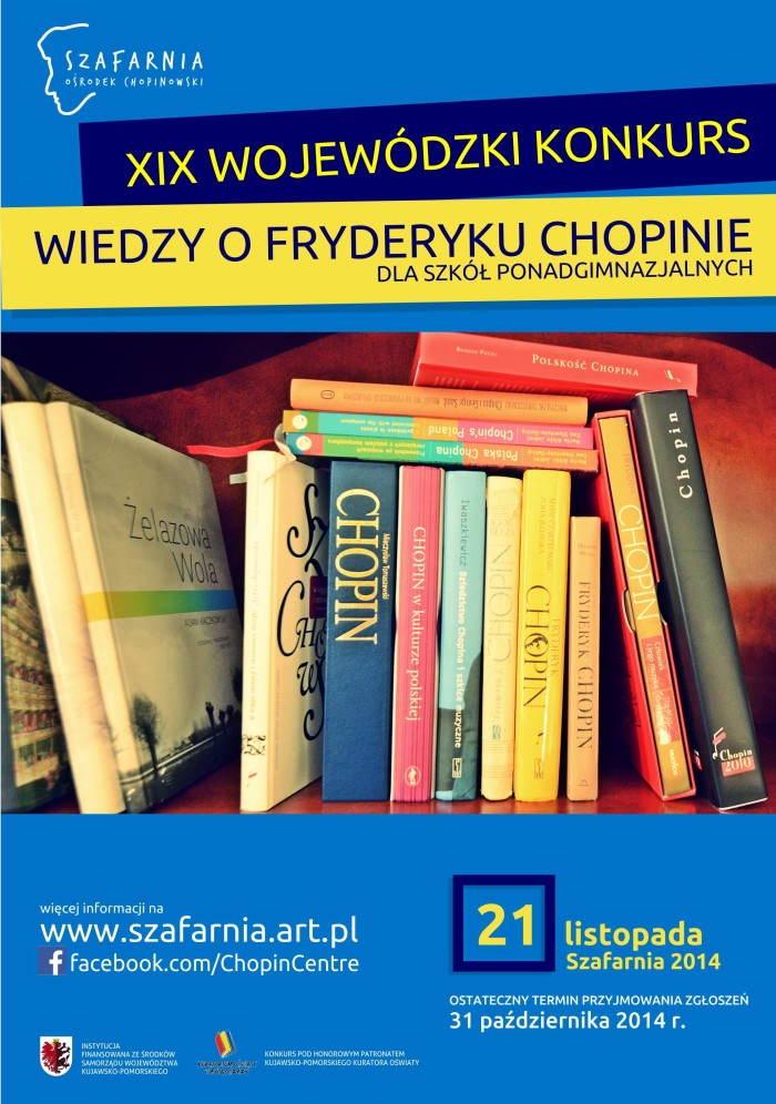 XIX Konkurs Wiedzy o F. Chopinie dla szkół ponadgimnazjalnych – Wyniki